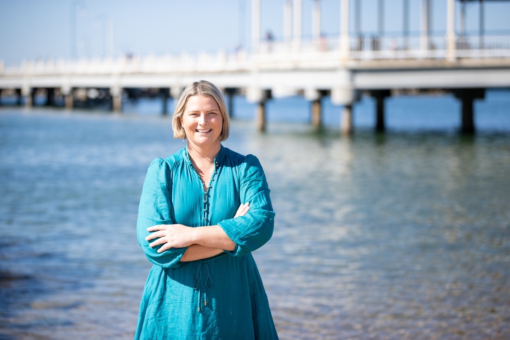 Leisel Jones is riding the wave